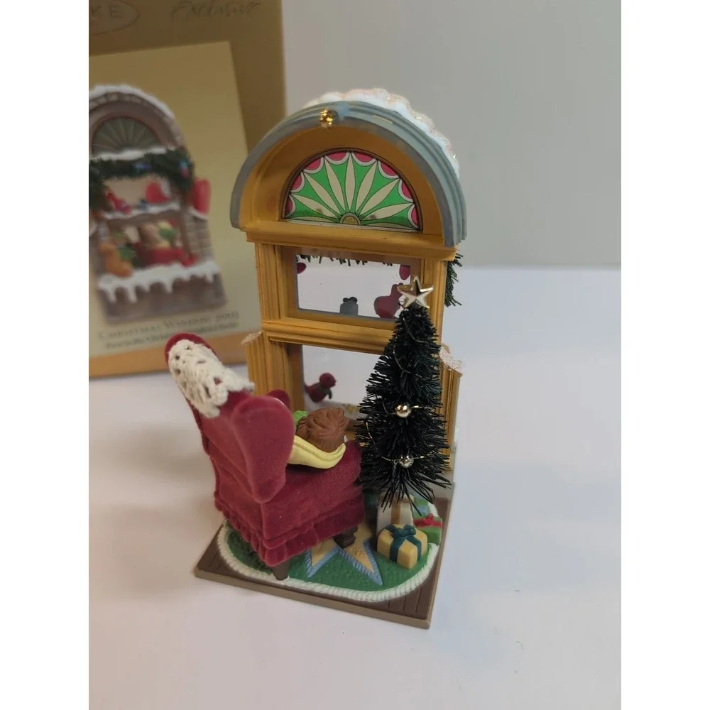 Christmas Window 2003 Hallmark Keepsake Ornaments Club Exclusive
